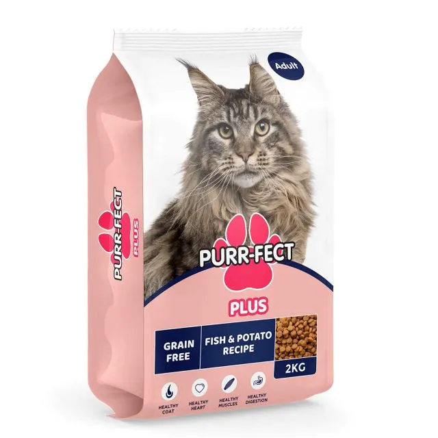 Purrfect Fish & Potato Cat Food 2Kg